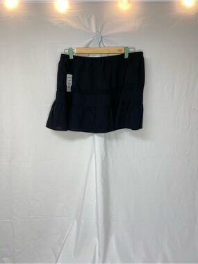 BP. Women's Black Tiered Mini Skirt size L